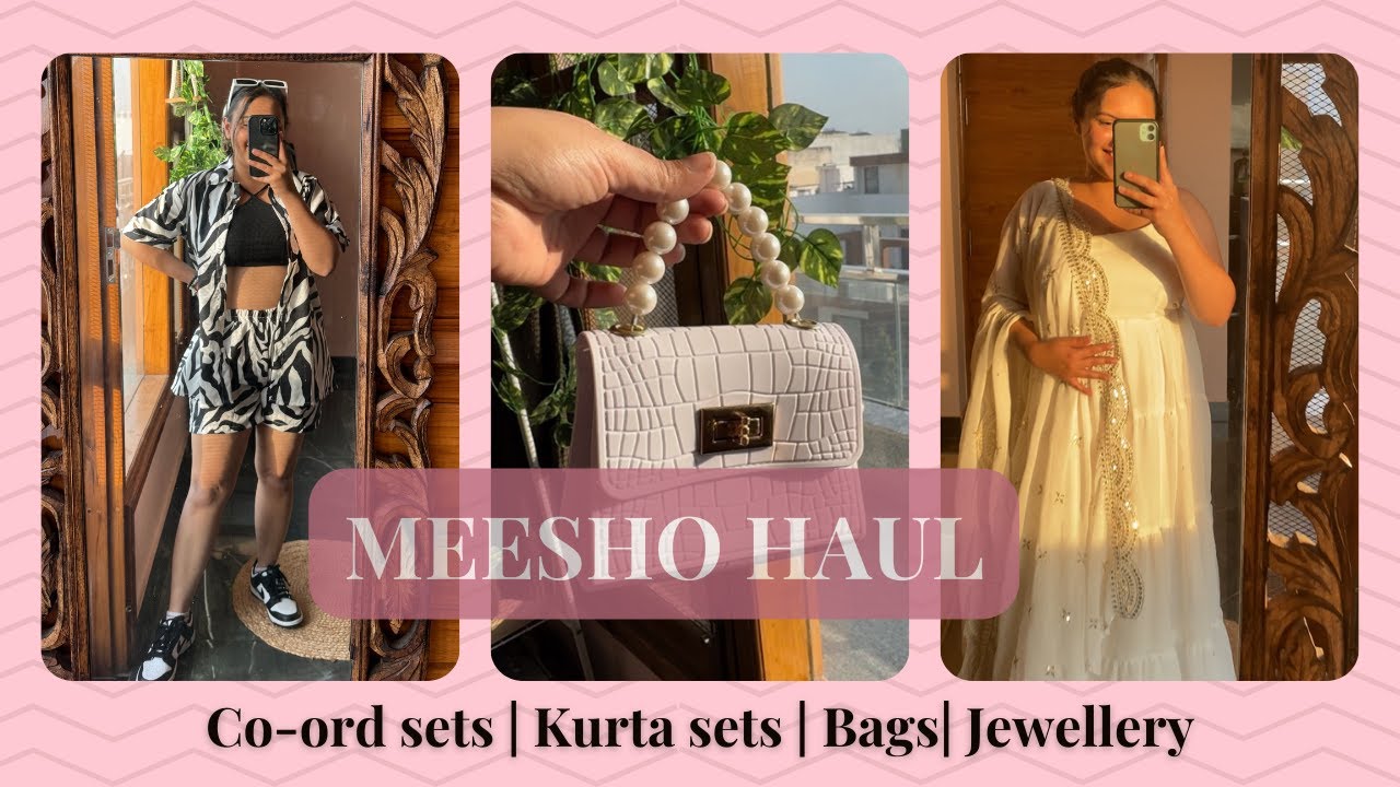 Comment for the “LINK”! . . . . . . . meesho, meesho finds, meesho haul,  co-ord set, summer collection, summer outfits, spring season