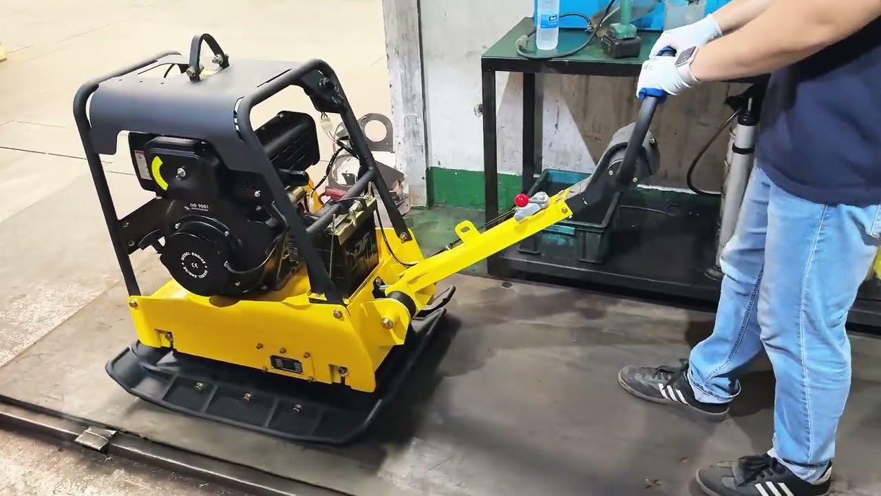 PME-CY300 Hydraulic Reversible Plate Compactor | 38KN Force | Deep 90cm Compaction | Factory Direct
