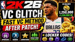 NBA 2K26 VC Glitch 🔥 Fast VC Method After Patch + Locker Codes