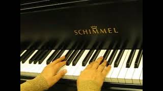 p 50. Transposition.  Practice hands separately and together from the original key to another key.