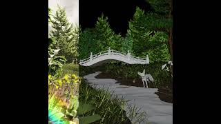 Creating Nature scene in Blender | Breakdown #shorts