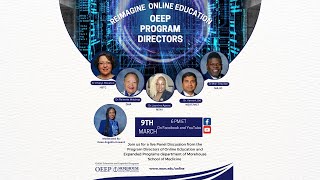 MSM Online Education Program Directors Panel Disscussion
