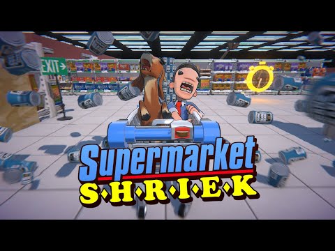 Supermarket Shriek | A chaotic couch co-op adventure OUT NOW on PS4, Switch & Steam!