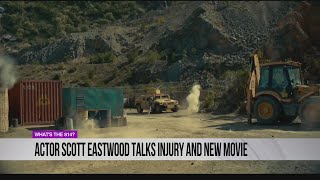 Actor Scott Eastwood talks injury and new movie