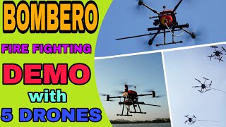BOMBERO - FIRE FIGHTITNG DRONE DEMO