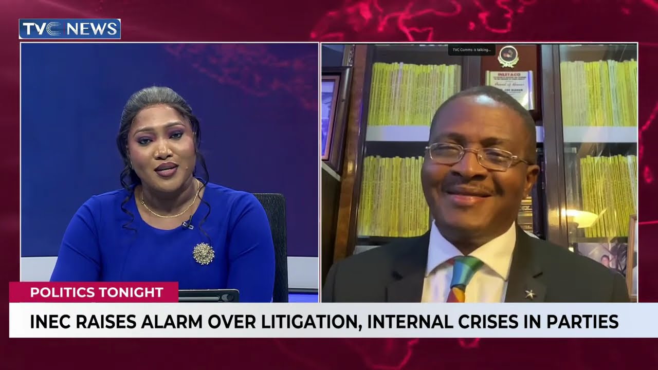 INEC Raises Alarm Over Litigation, Internal Crises In Parties | Politics Tonight