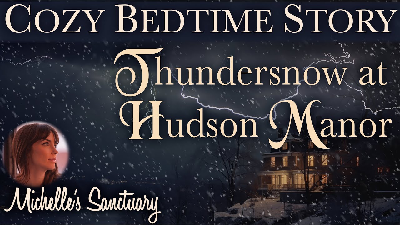 Cozy Bedtime Story ❄️ THUNDERSNOW AT HUDSON MANOR ⚡️ Calm Story for Sleep