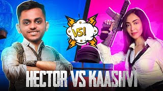 Hector tried to pan @KaashPlays and this happen 😂 | Hector vs kashvi funny Tdm 😂