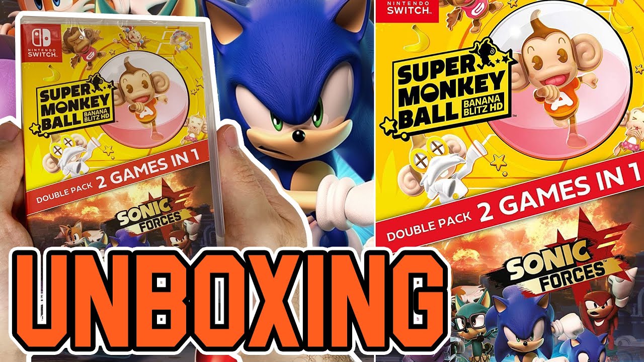Sonic Forces Super Monkey Ball: Banana Blitz, Sega Games, Nintendo ...