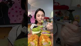 How to Make The Most BEAUTIFUL Pistachio Layer Cake#mukbang#chinesefood#streetfood#asmr