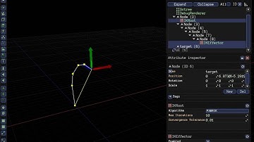 Urho3D - Inverse Kinematics (FABRIK) Demo 1