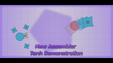 Arras.io - New Assembler Tank Demonstration [In