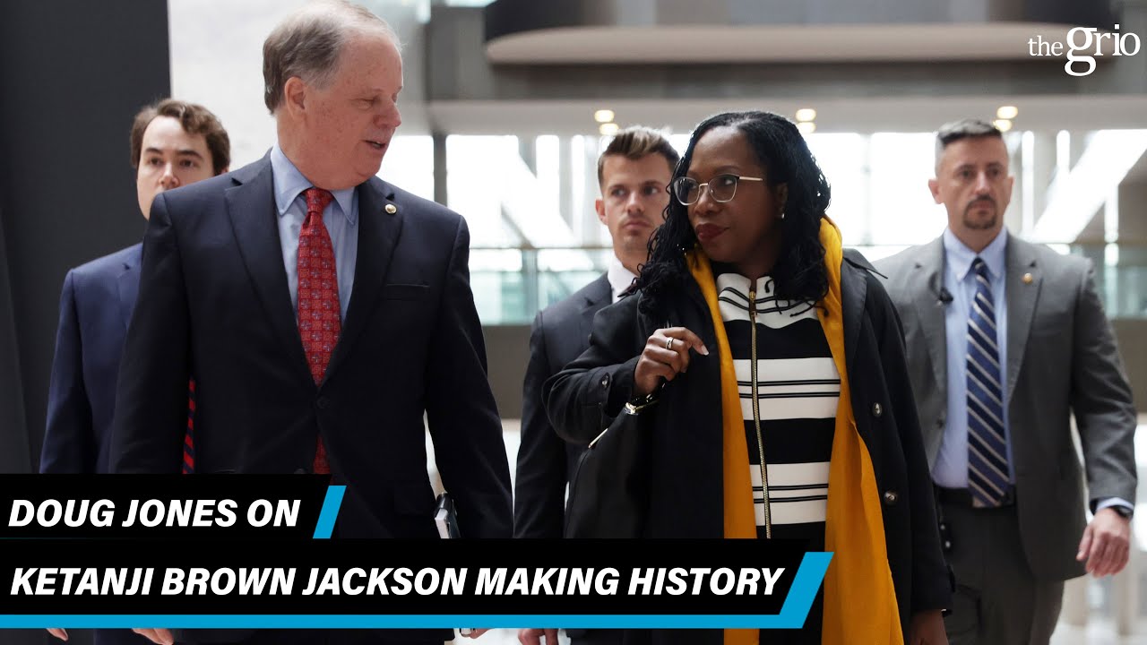 Doug Jones On Ketanji Brown Jackson Making History YouTube