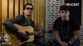 Nicky jam Ft El Profe-piso21 - Piensas En Mi - Versión Acústica ( @NickyJamPR ) chords