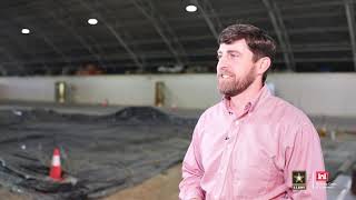 ERDC Tests Lightweight Airfield Matting System
