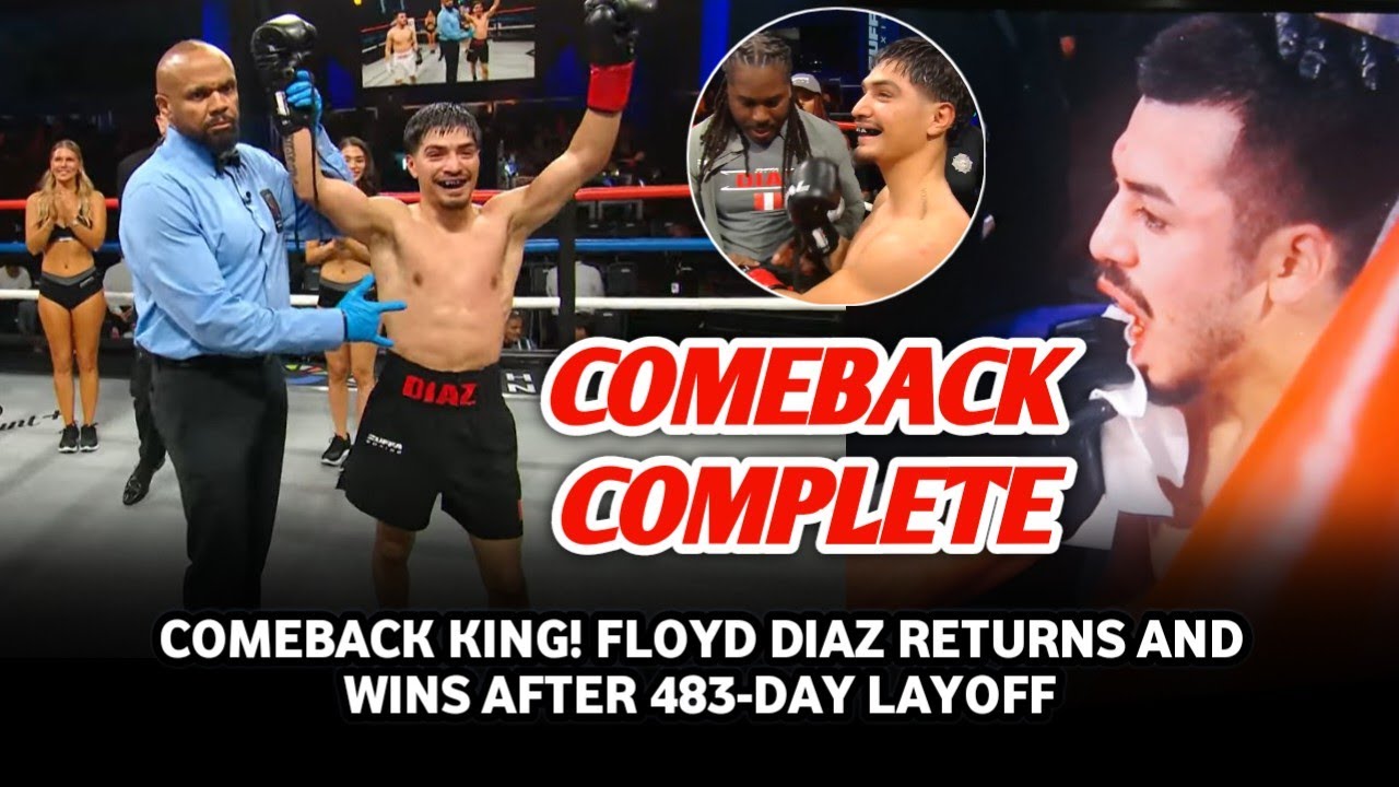 Zuffa Boxing 01 results: 483 DAYS AWAY — STILL UNDEFEATED! Floyd Diaz Comeback Fight Recap