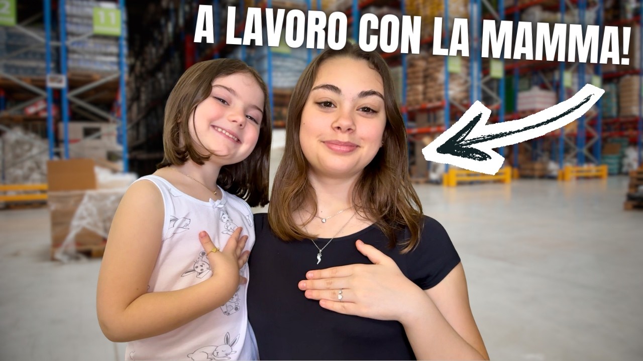 PORTO LARA e ZOE al LAVORO con me… e scelgono loro i REGALI per VOI 🥹🎁/ chiara paradisi