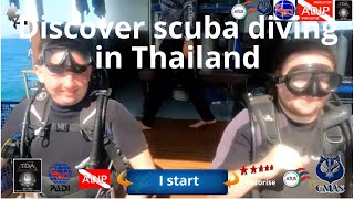 Discover scuba diving in Thailand with the 5 star Dive Academy Thailand Diving Pattaya Thailand Asia