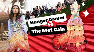 I Made The Hunger Games RAINBOW DRESS... As a Met Gala Gown! screenshot 5