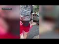 Crash between two Lawrence police cruisers and civilian vehicle