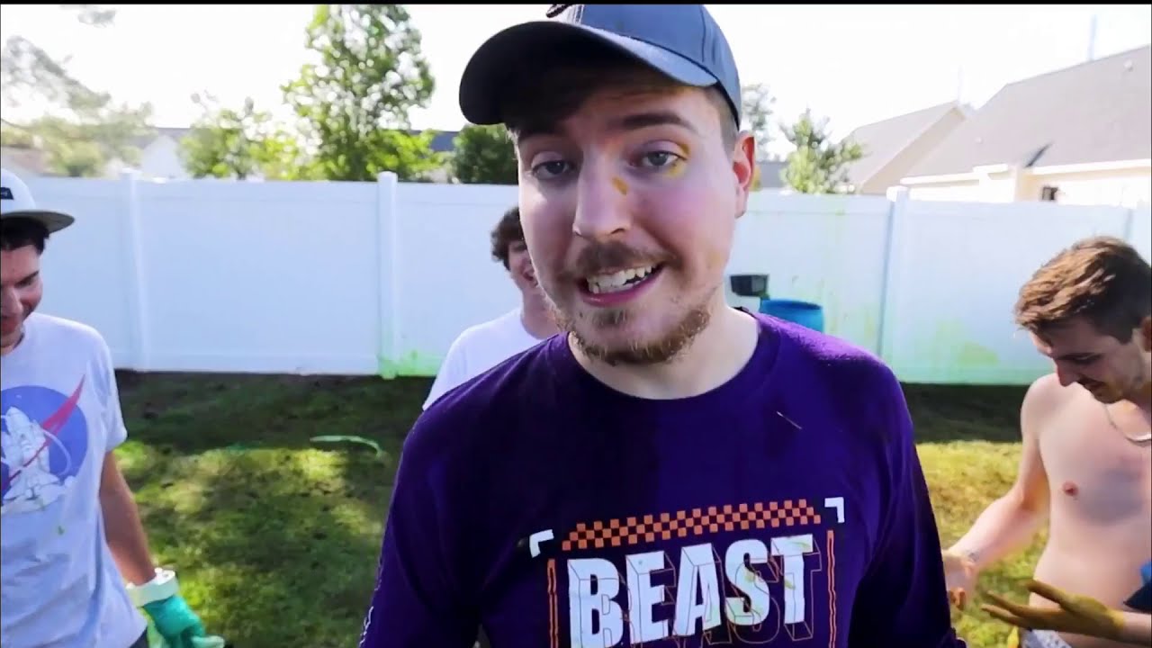 Mr.Beast fills his brother’s house with Mark Rober YouTube
