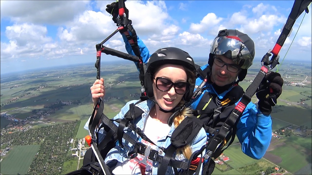 ParaOdlot Grety/ www.skytrekking.pl /  Aeroklub Kujawski/ lot paralotnią