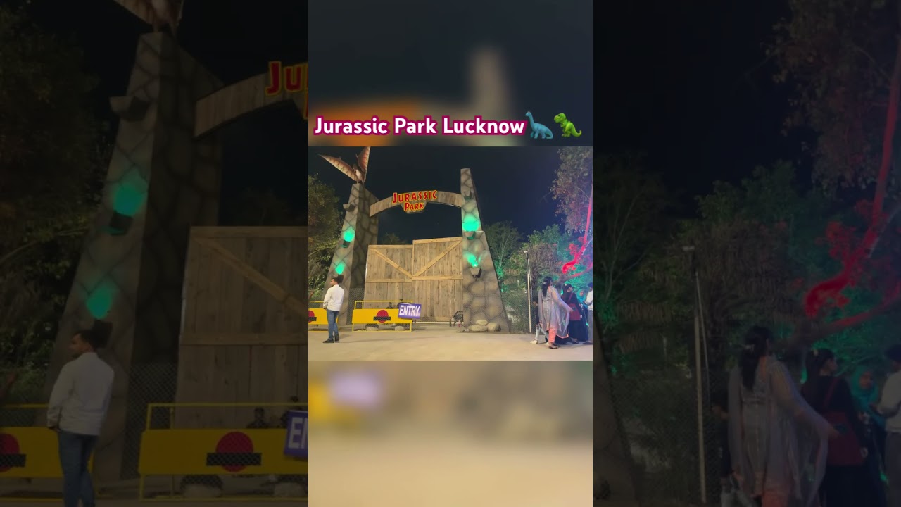 Jurassic Park ,Janeshwar Mishra park Lucknow 