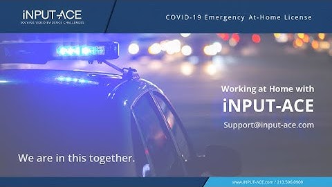 Getting Started with iNPUT-ACE - Emergency At-Home License Tutorial