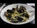 Cooking w ougalemon pasta and seafood