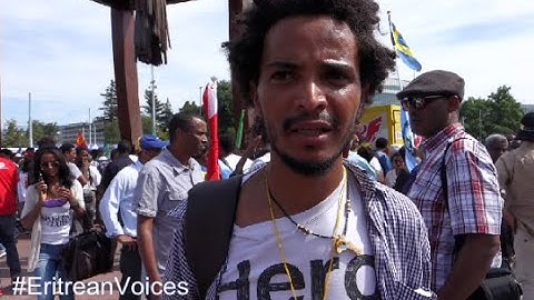 Abraham: Eritreans Voices at the June 26 Demo in support of the UN COI Report