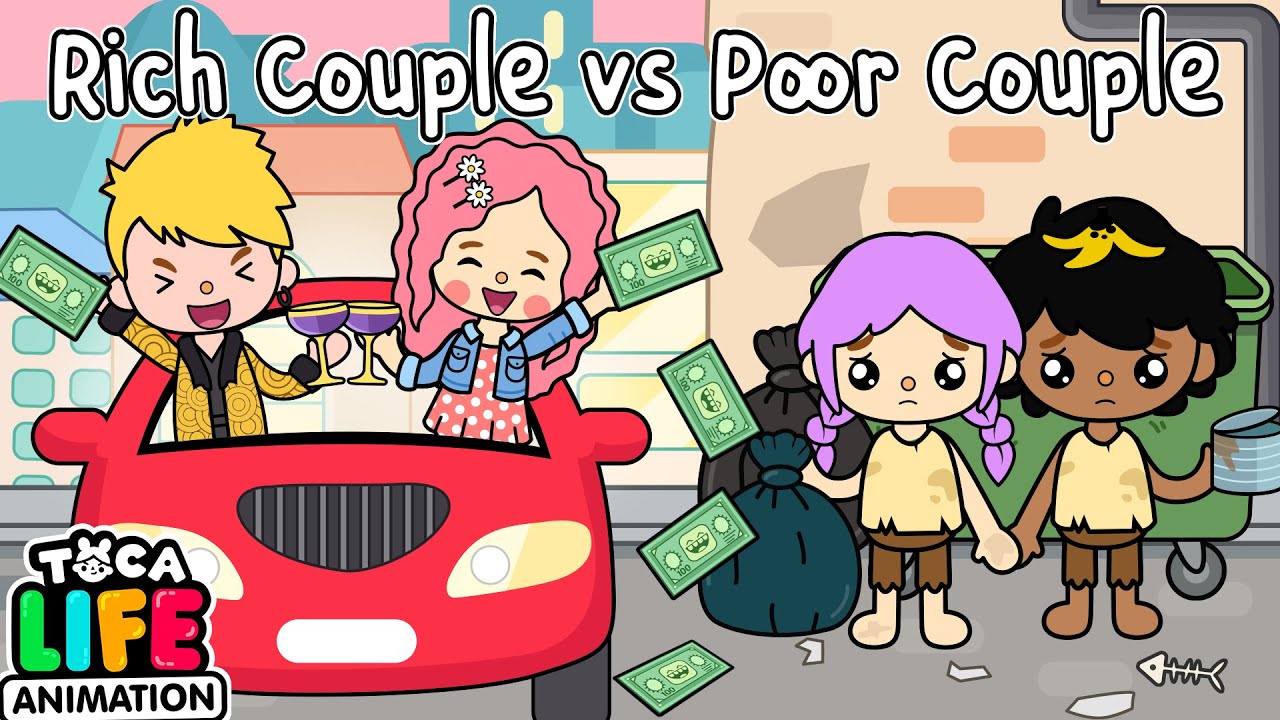 RICH COUPLE vs POOR COUPLE | Toca Life World | Toca Animation