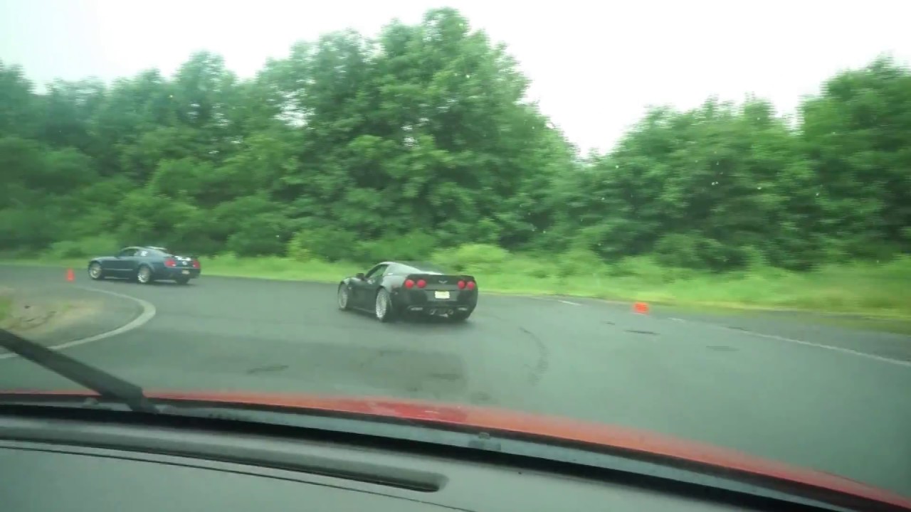 Englishtown Raceway Park Track Day in the Rain Passenger Cam 7/15