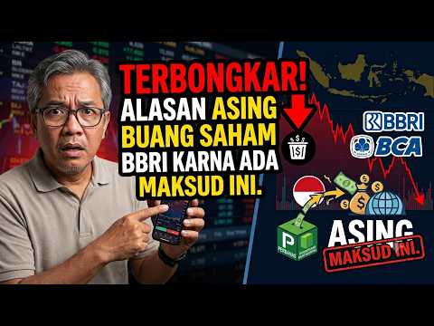 JANGAN BELI DULU! Alasan Asing Sengaja "Buang" Saham BBRI  Terbongkar! GINI TRIKNYA BBRI.!!