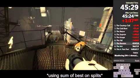 Portal 2 speedrun in 1:05:22 - Single Segment