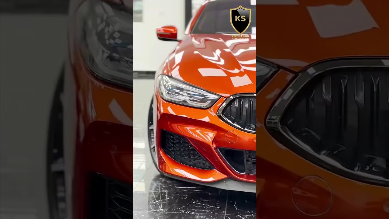 BMW M8 Protected with KS PPF | The Knight Skin