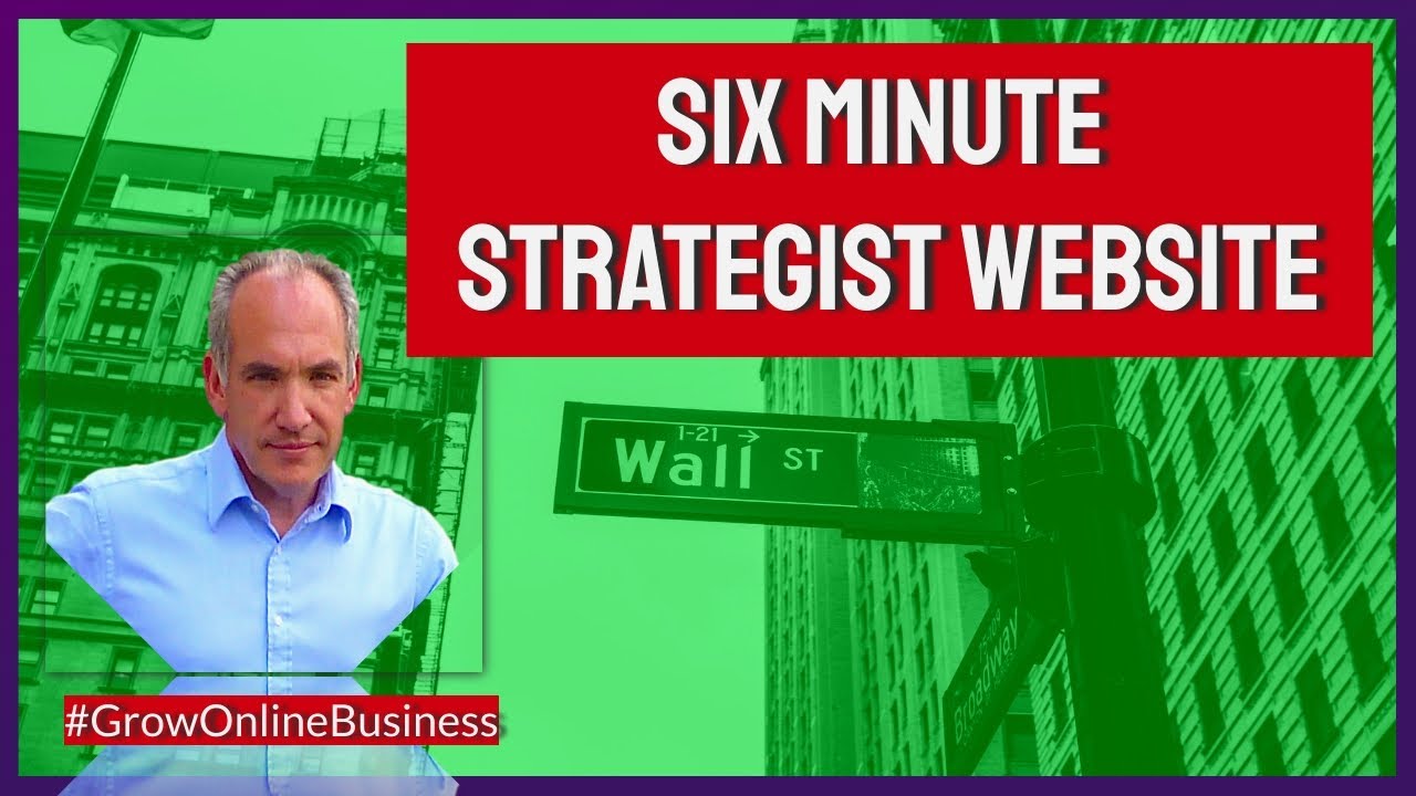 Six Minute Strategist Website – Startups, Strategy, Online Marketing, Capital Raising, M&A and Exits