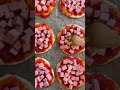 Рецепт мини-пиццы с воздушным тестом🍕❤️