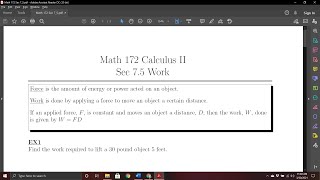 Math 172 Sec 7 5
