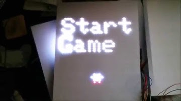 Arduino testgame RGBmatrix 32x32