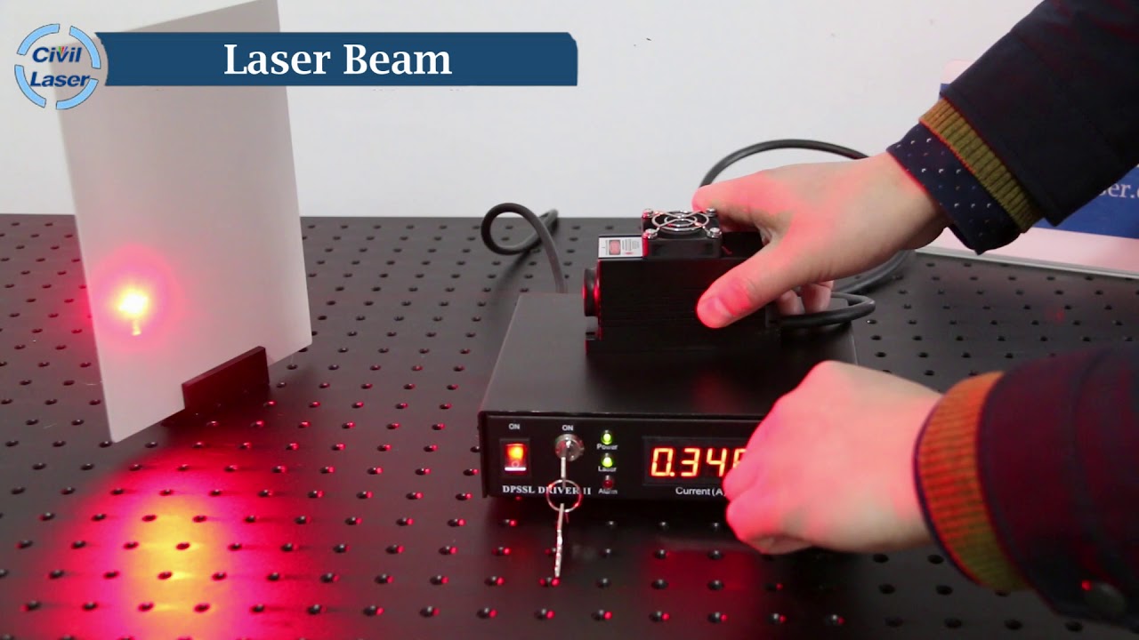635nm ±1nm 200mW Red Semiconductor Laser