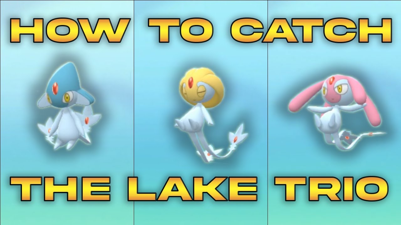 How to Catch Azelf, Uxie, and Mesprit [ The Lake Trio ] In Pokemon DBSP