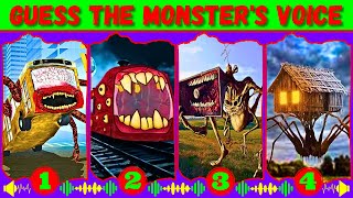 Guess Monster Voice Bus Eater, Train Eater, MegaHorn, Spider House Head Coffin Dance