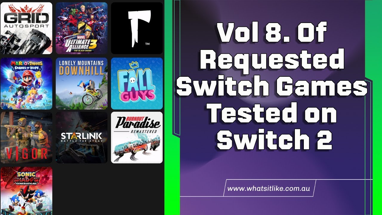 More Requested Switch 1 Games Tested Vol 8 - YouTube