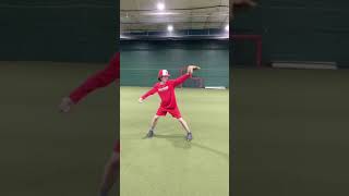 Reverse arm throwing drill