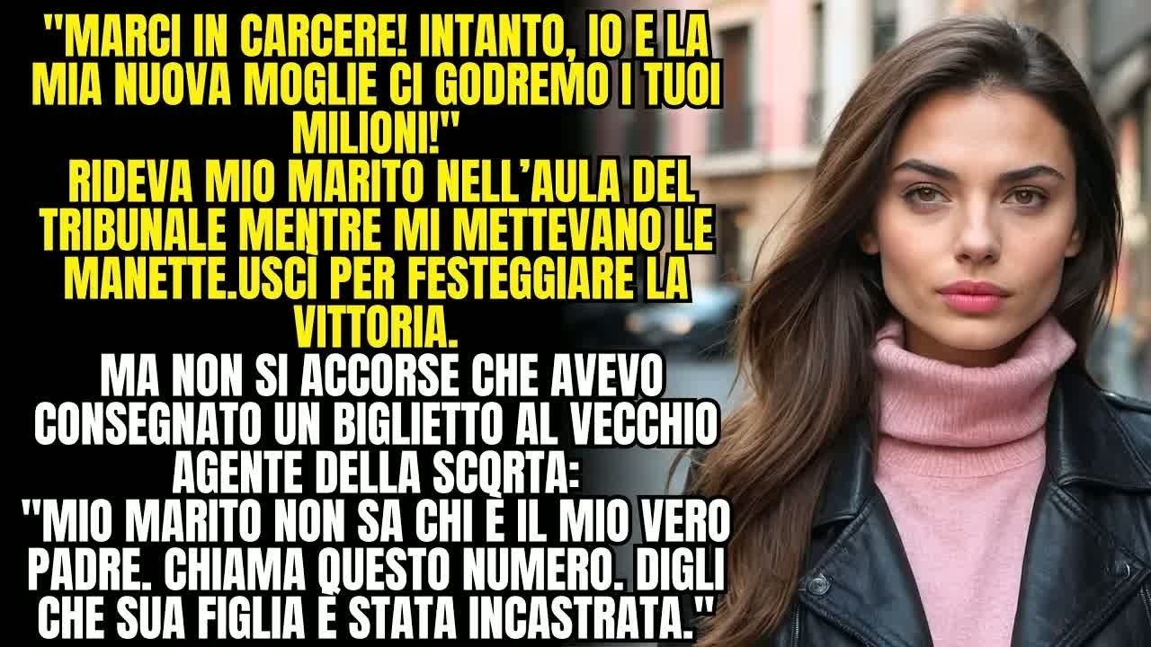 MIO MARITO MI HA FATTA FINIRE IN CARCERE per poter spendere tutti i miei soldi con la sua AMANTE