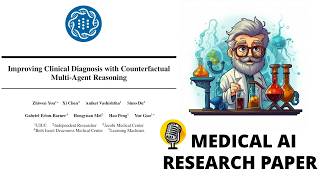 Counterfactual Multi-Agent Reasoning: Improving Clinical Diagnosis with AI