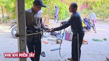 Vua Khỉ cưa tỉa cành cây Xà Cừ khó ở tại Tây Ninh (1/2)...