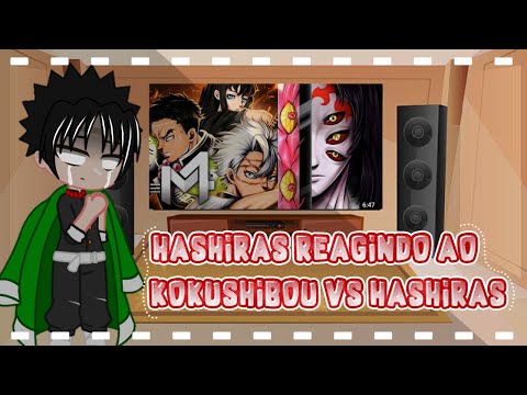 •|Hashiras|• Reagindo Ao •|Kokushibou vs Hashiras|• @M4rkim (Link do rap na descrição)