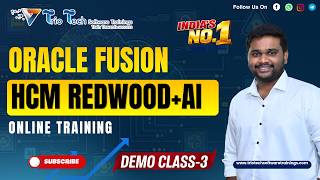 No Coding? No Problem! Start Oracle Fusion HCM  Redwood+ AI Career in 2026 | Demo -3