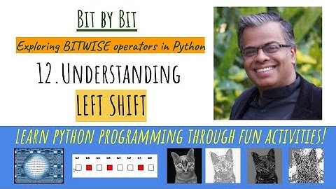 12. Bit by Bit - Understanding the LEFT SHIFT bitwise operator